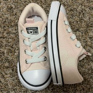 Converse Kids' NEW Sparkly Light Pink Sneakers